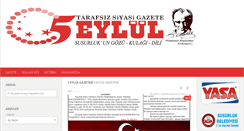 Desktop Screenshot of beseylulgazetesi.com